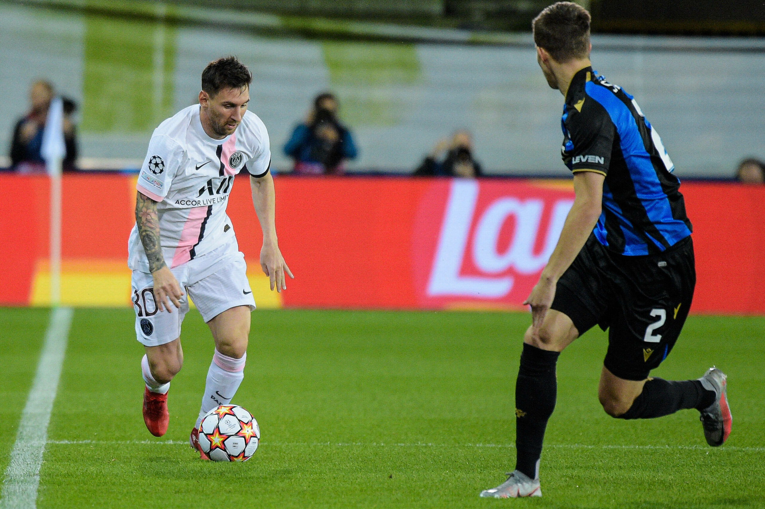 Messi Paris Saint Germain PSG Jordan 2021 - 2022 UEFA DEBUT Home